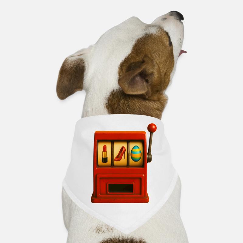 One-armed bandit with accessories Dog Bandana