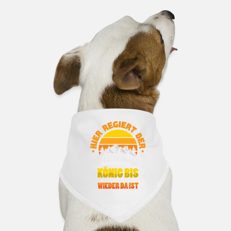 Camper Camping Caravan Saying Dog Bandana