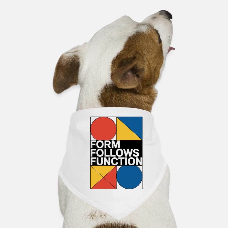 Bauhaus Architecture Architecte Bandana pour chien
