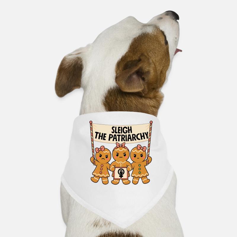 Sleigh The Patriarchy Hunde-Bandana