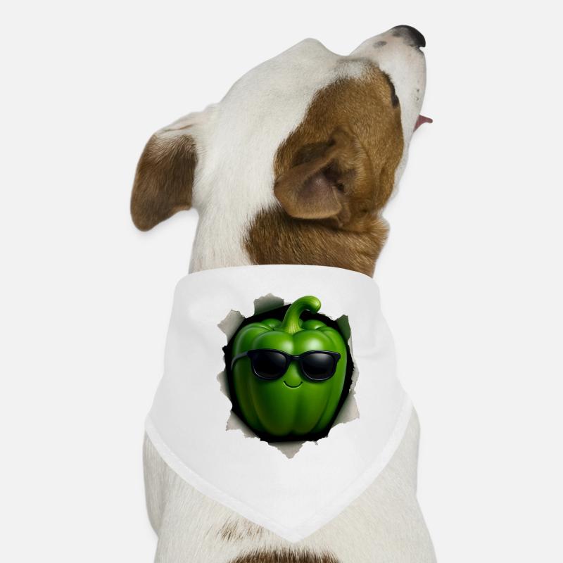 Green pepper Dog Bandana