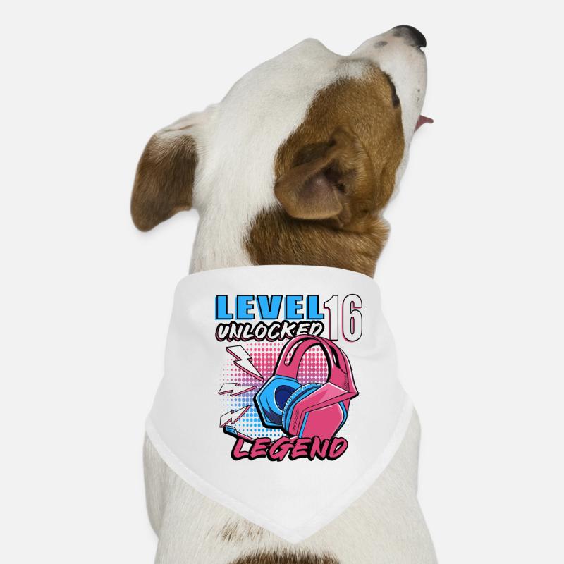 Level16 Legend Headphone Design Dog Bandana