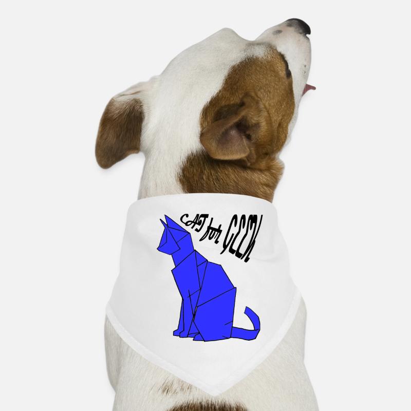 Schrödinger Cat for Geek Dog Bandana