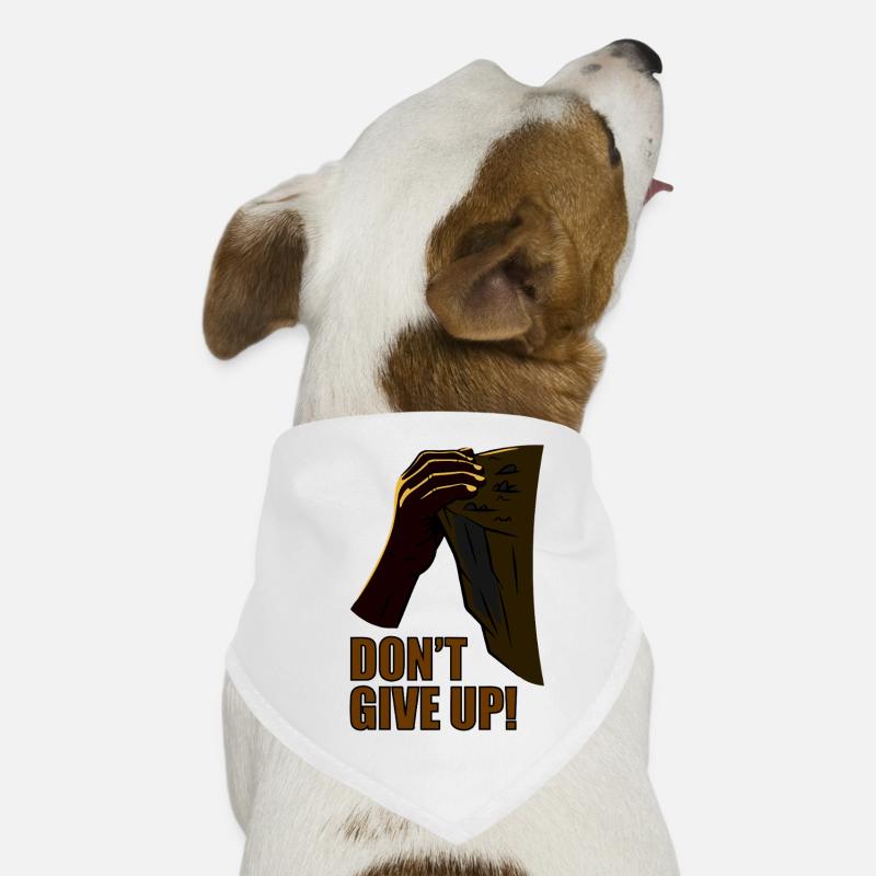 Don't Give Up: Tear Through Doubt Dog Bandana