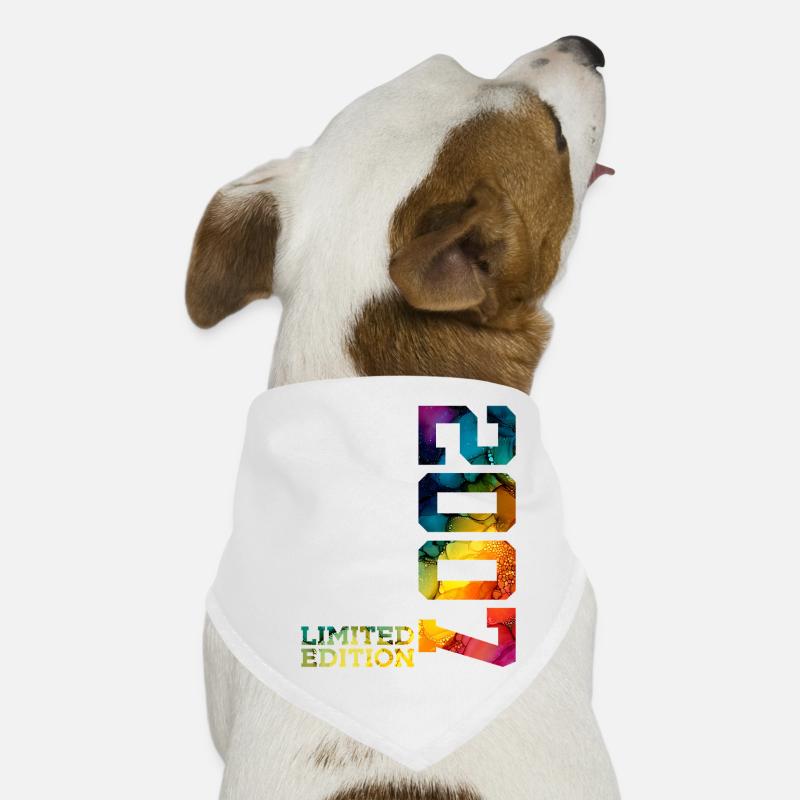 ÉDITION LIMITÉE 2007 19 ANS 19E ANNIVERSAIRE Bandana pour chien