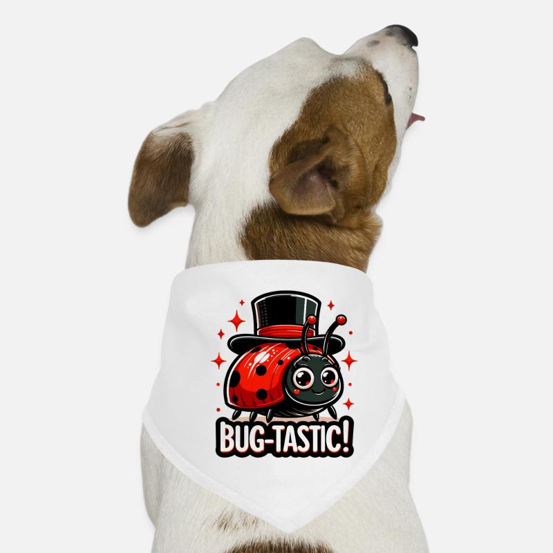 Bug-Tastic: Ladybug Magic Hat Dog Bandana
