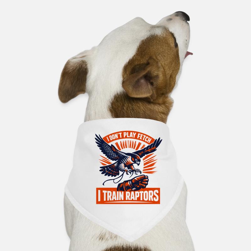 No retrieve, I train griffins | Falconry Dog Bandana