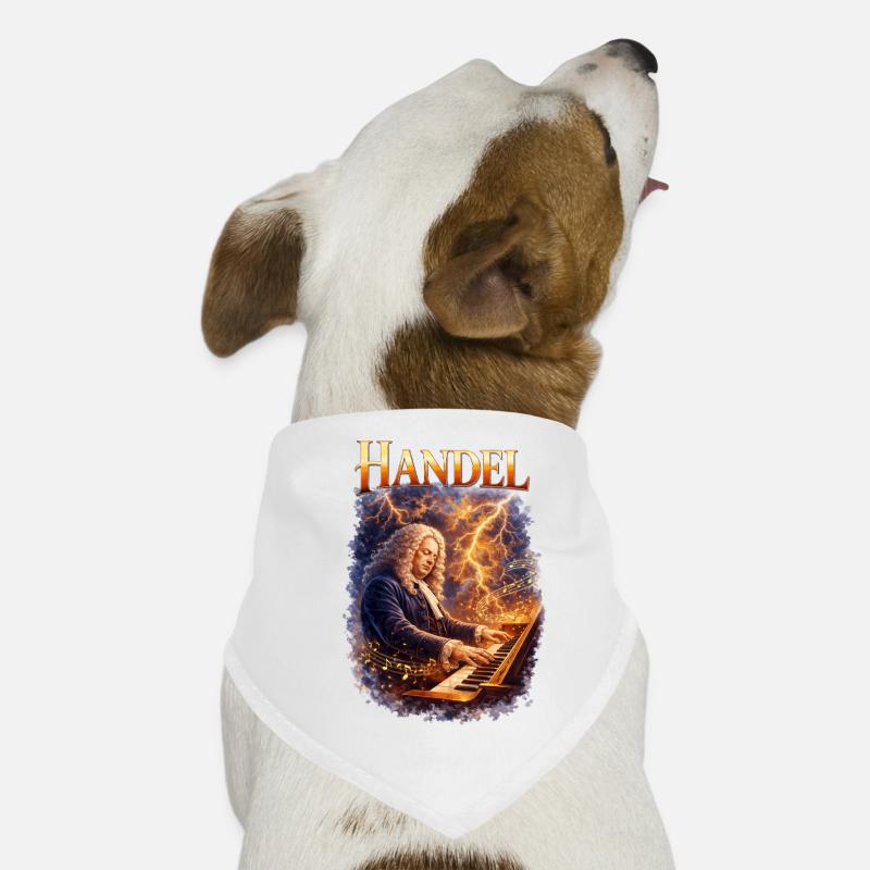 Handel Sturmklang au clavier Bandana pour chien