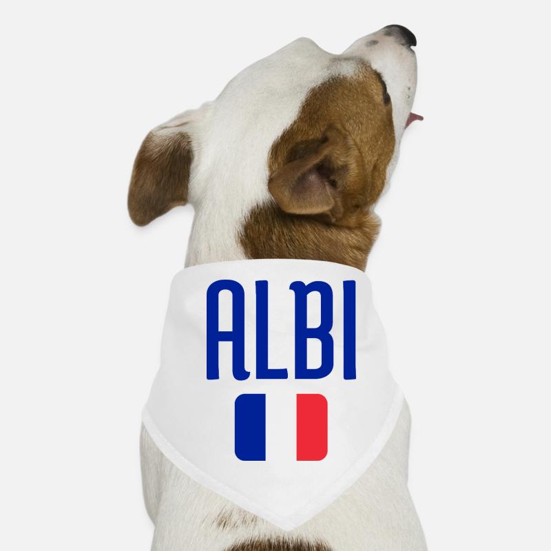 Albi France Flag Emblem Dog Bandana
