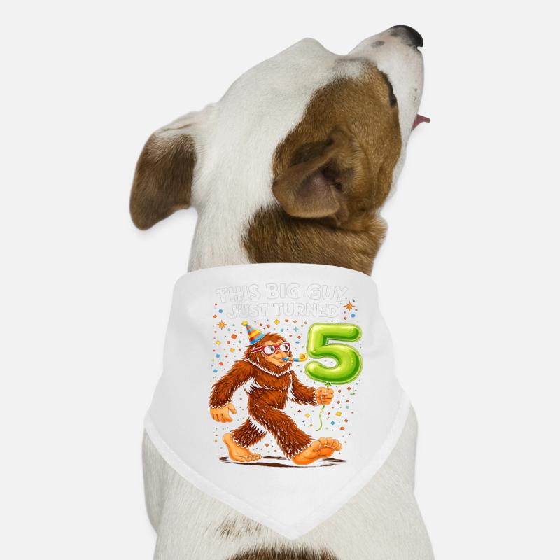 Affe feiert seinen 5. Geburtstag Hunde-Bandana