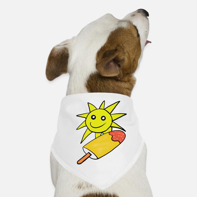 Summer Sun Glace Glace Étés Bandana pour chien