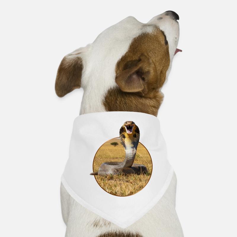T-Shirt-Design „Kobra Hunde-Bandana