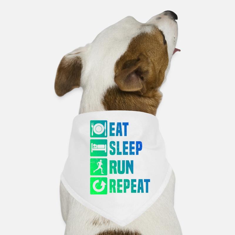 Geschenkidee für einen Running mit Running Hunde-Bandana