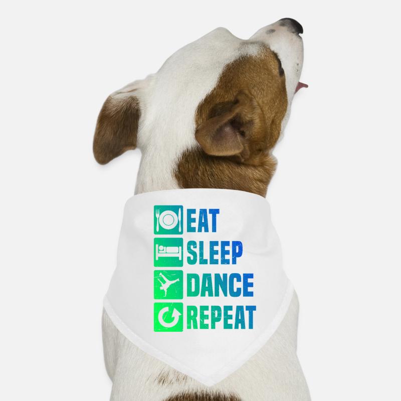 Gift idea for a breakdancer with street dance Dog Bandana