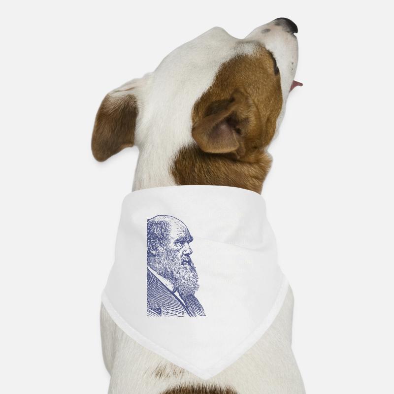 Citez Darwin Biologie Théorie de l’évolution Bandana pour chien