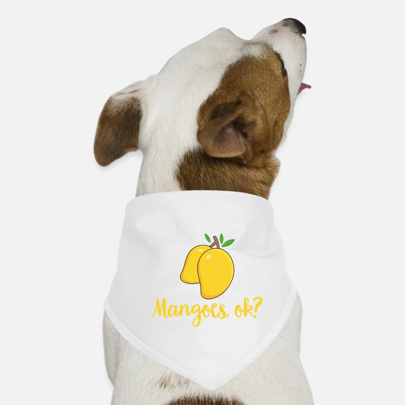 Mango Frucht Mango Hunde-Bandana