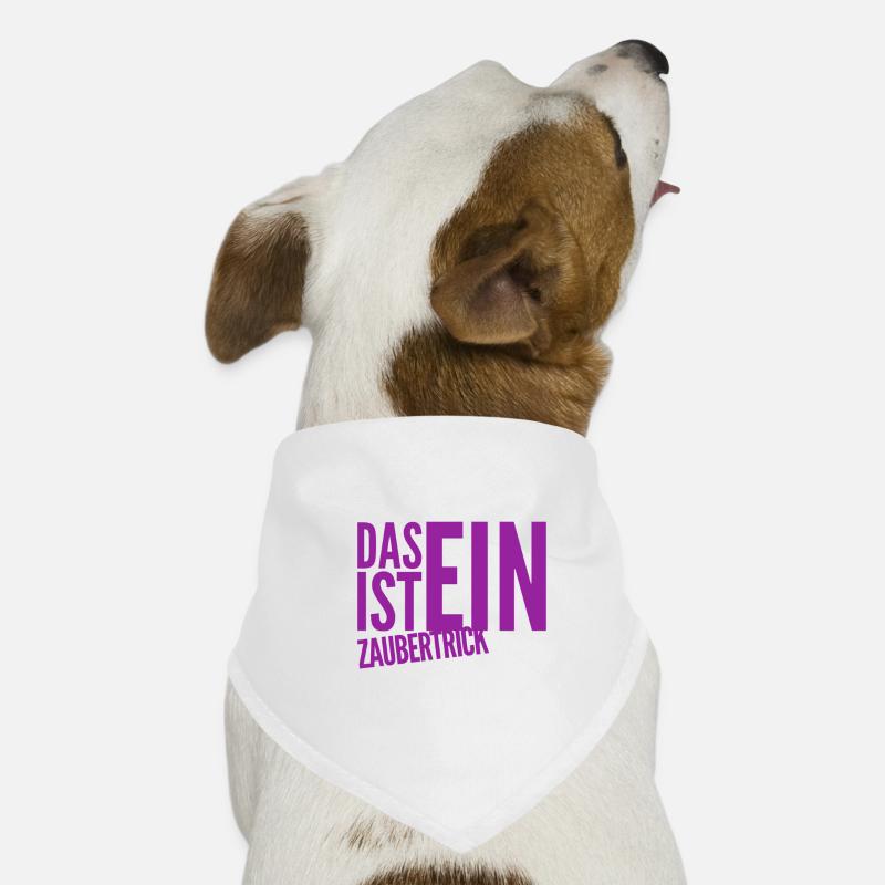 Zaubershow Hunde-Bandana