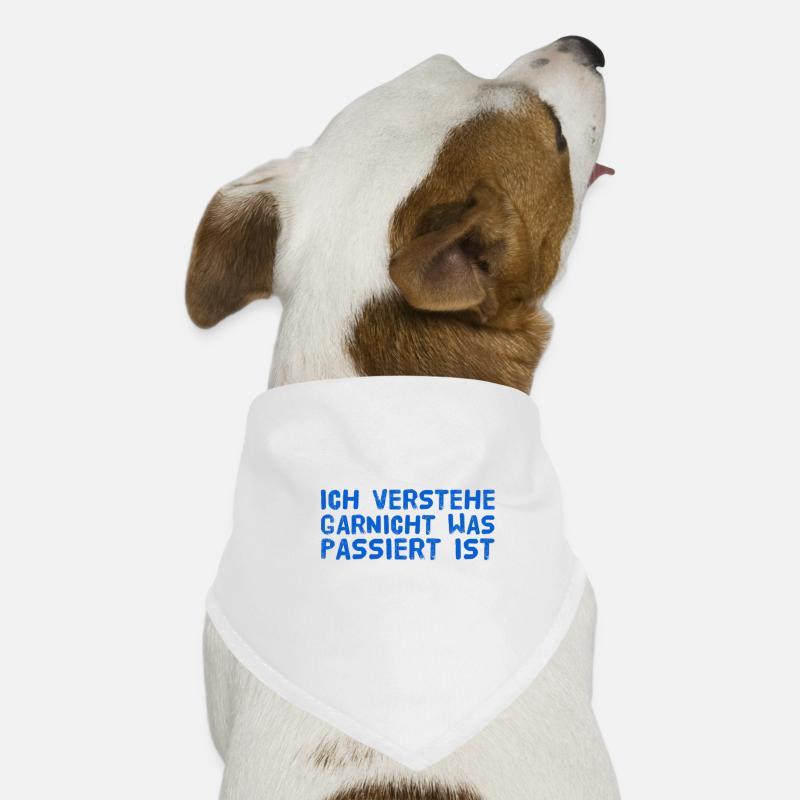 völliges Unverständnis Hunde-Bandana