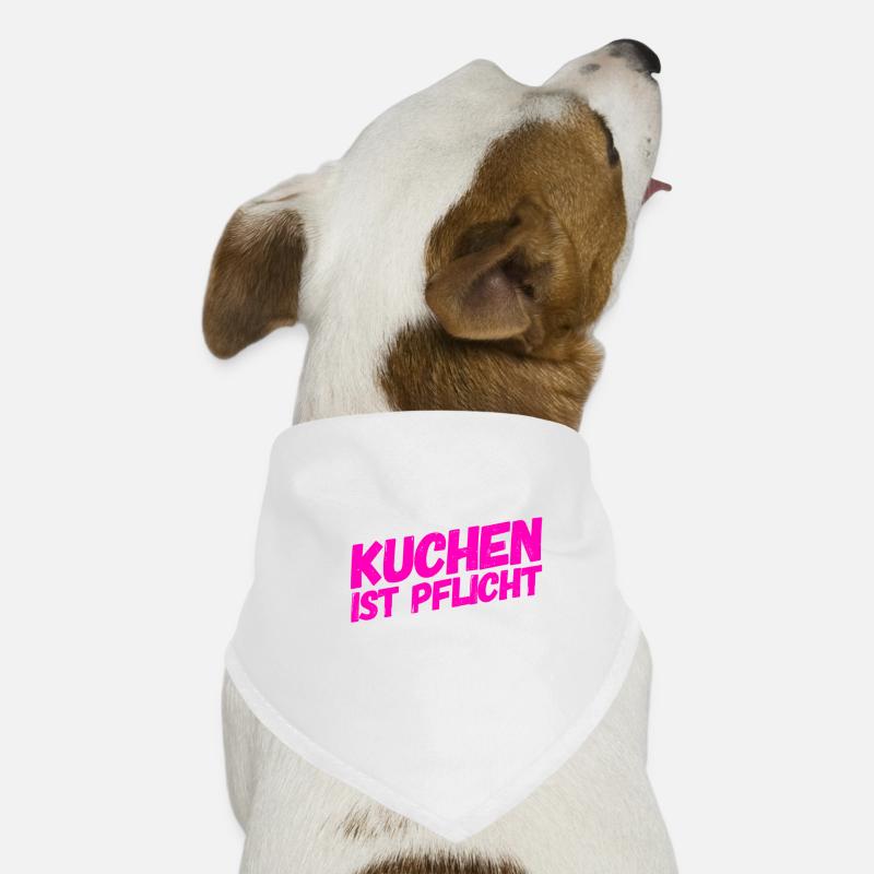 Kuchen muss sein Hunde-Bandana