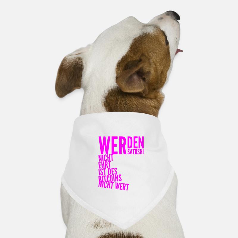 ich bin es wert Hunde-Bandana