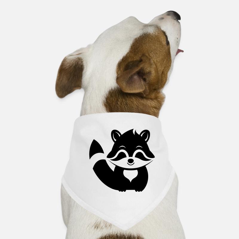 Waschbär Hunde-Bandana
