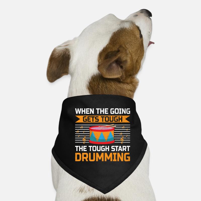 Drum Corps Marching Band Drum Corp Music Percussio Hunde-Bandana