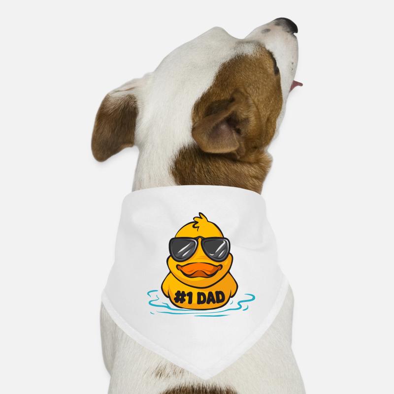 Canard en caoutchouc Canard en caoutchouc Bandana pour chien