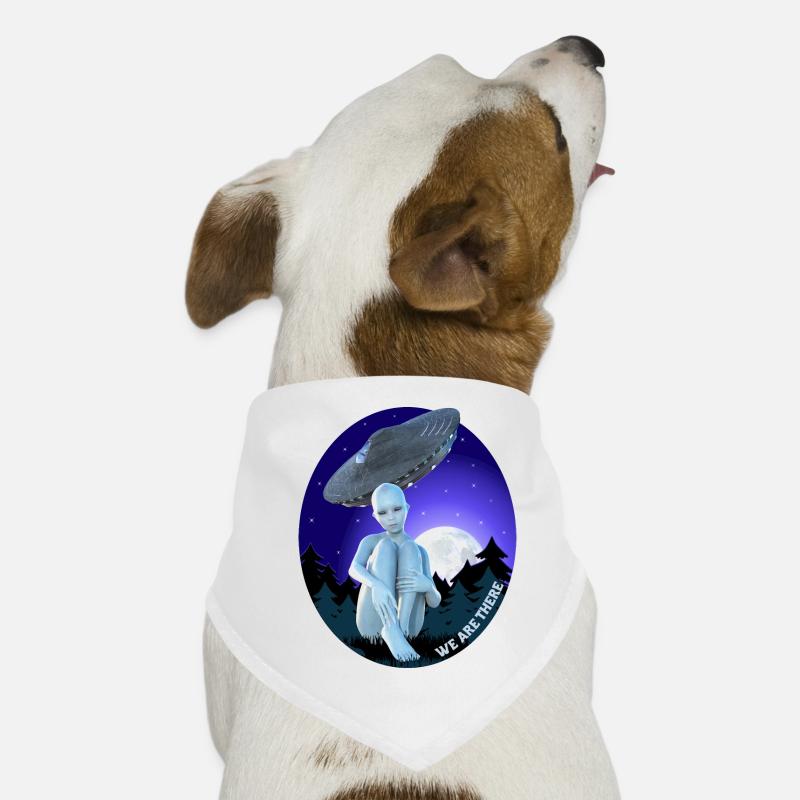 Alien, We Are Here Dog Bandana
