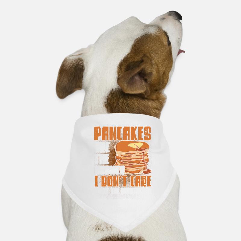Pancake Lover Gift Pancake Dicton Bandana pour chien