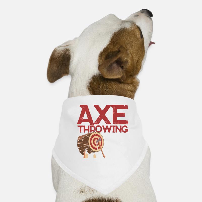 Axt Werfer Axt Werfen Axt Geschenk Hunde-Bandana