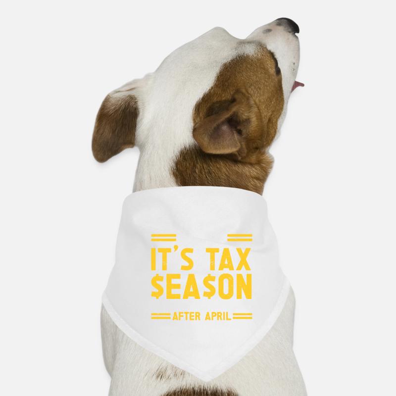 Steuersaison Cpa Buchhalter Geschenk Steuertag Hunde-Bandana