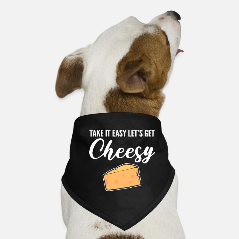 Let's Get Cheesy In a Relationship Gesc Dog Bandana