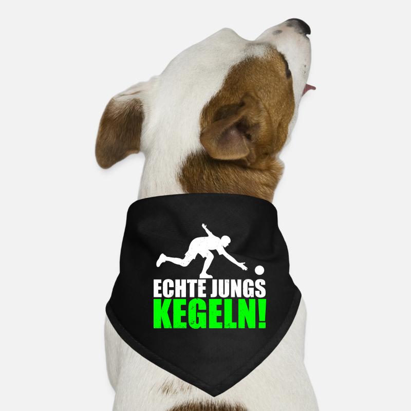 Vrais garçons de bowling Bandana pour chien