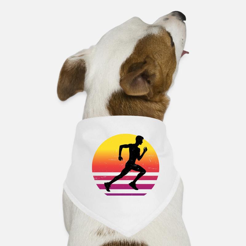 Jogging Course Course Femmes Jogging Course Bandana pour chien