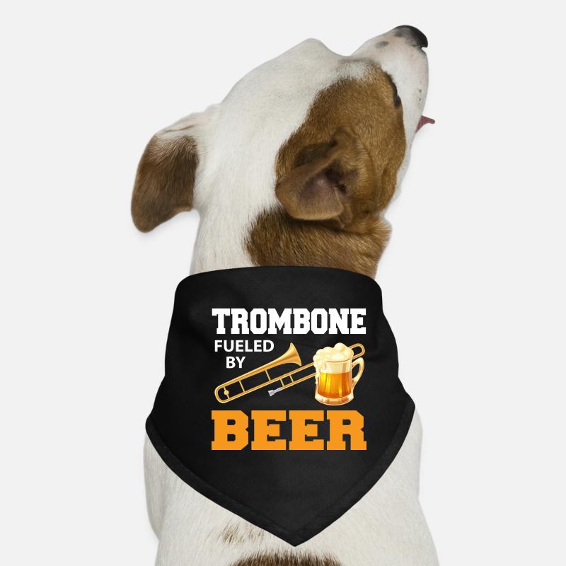 Trombone trombone trombone player gift trombones Dog Bandana