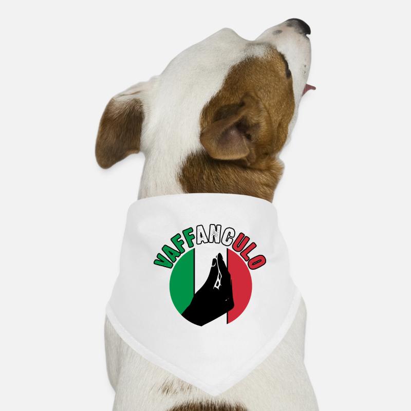 Italie Vaffanculo italien Bandana pour chien