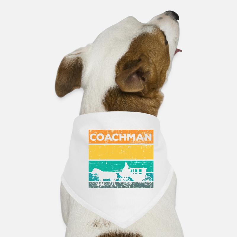 Cocher cocher cheval Bandana pour chien