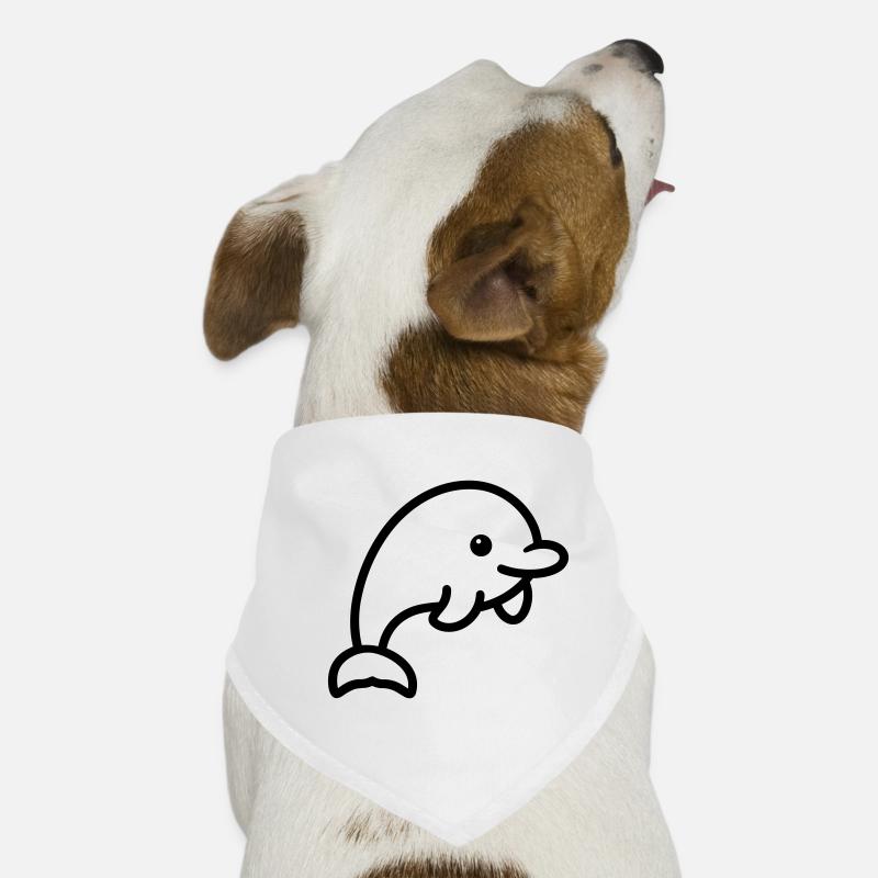 Delfin Hunde-Bandana