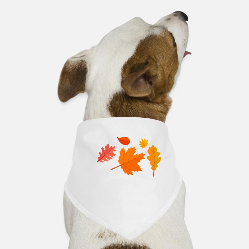 Peeper Fall Leaves Collecting Leaf Peeping Hunde-Bandana
