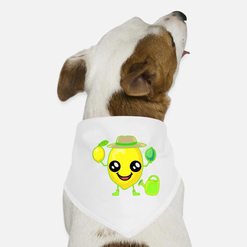 Zitronen Zitrone Hunde-Bandana