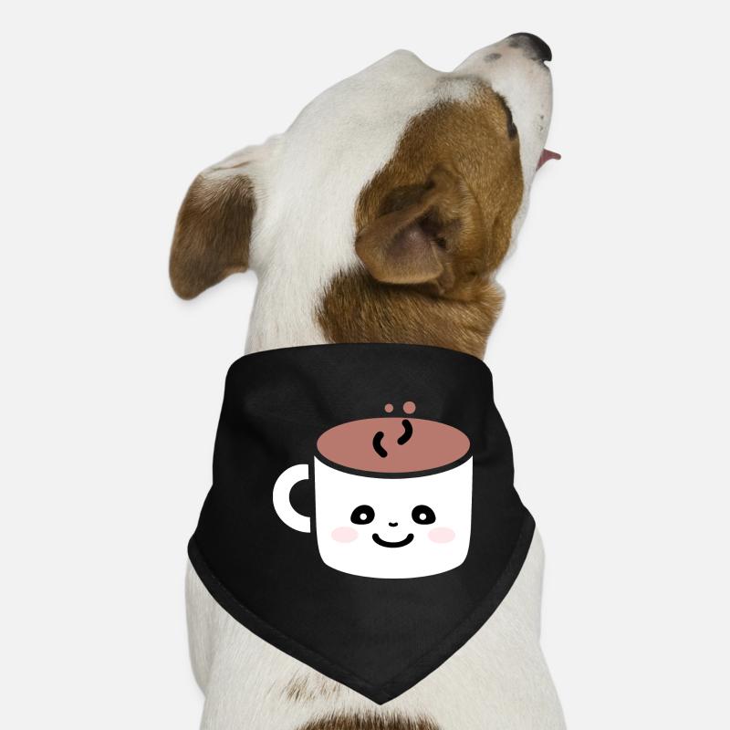 Humor Small Hot Chocolate Dog Bandana