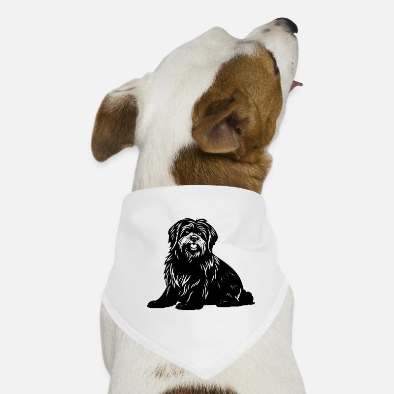 Havanese Dog Dog Bandana