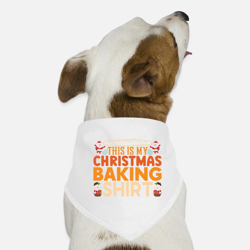 Christmas Costume Baking Dog Bandana