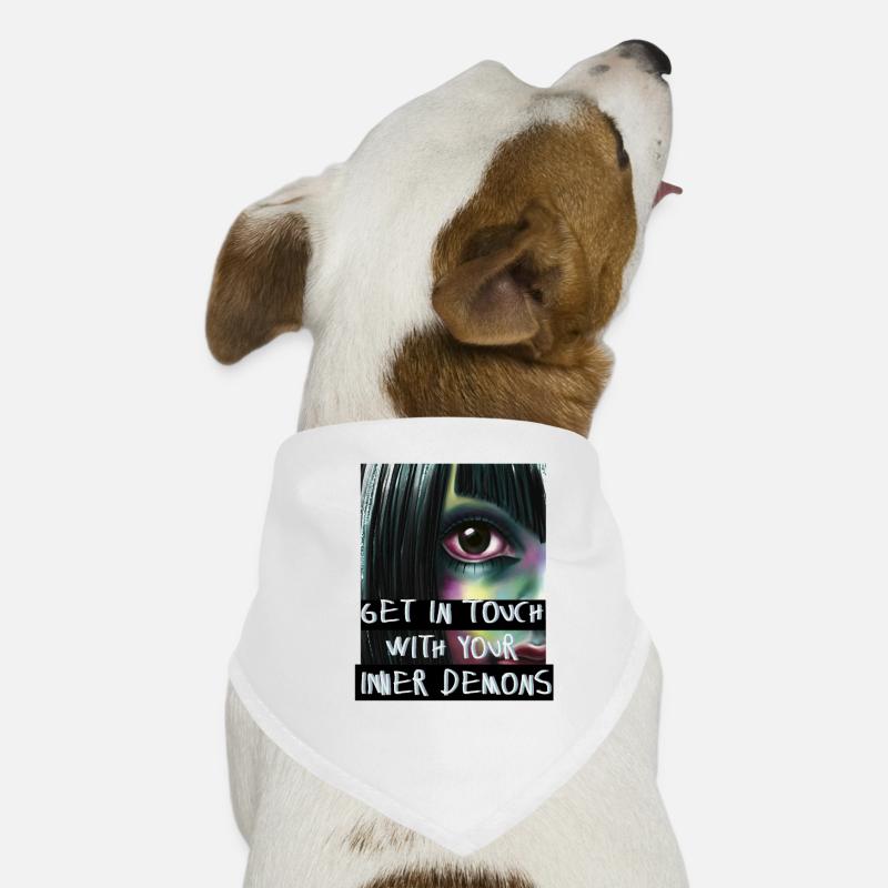 Anime Japon Démons Bandana pour chien