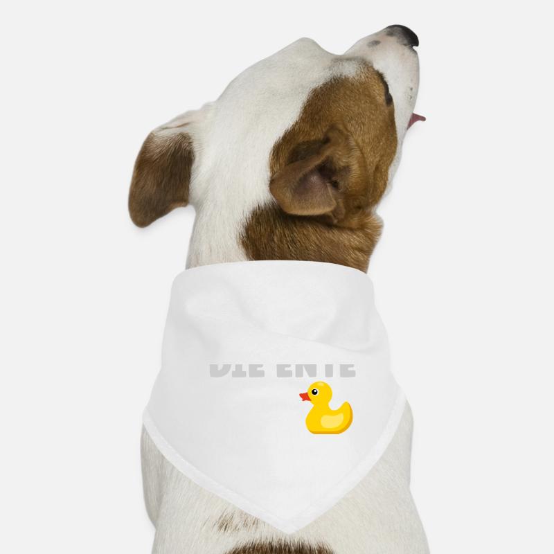 Frag die Badeente Gummiente Hunde-Bandana