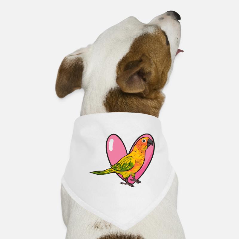 Parakeet, Parrot, Parakeet, Bird Dog Bandana
