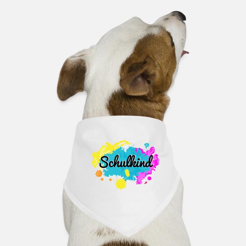 Schulkind Einschulung Hunde-Bandana