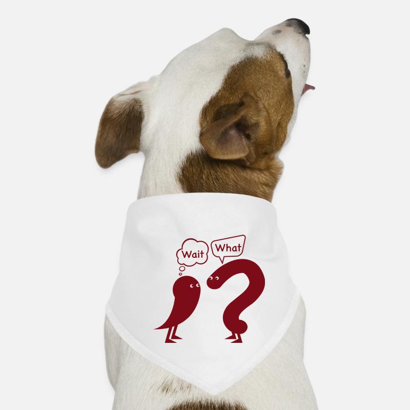 Aspettare. che cosa? Bandana per cani