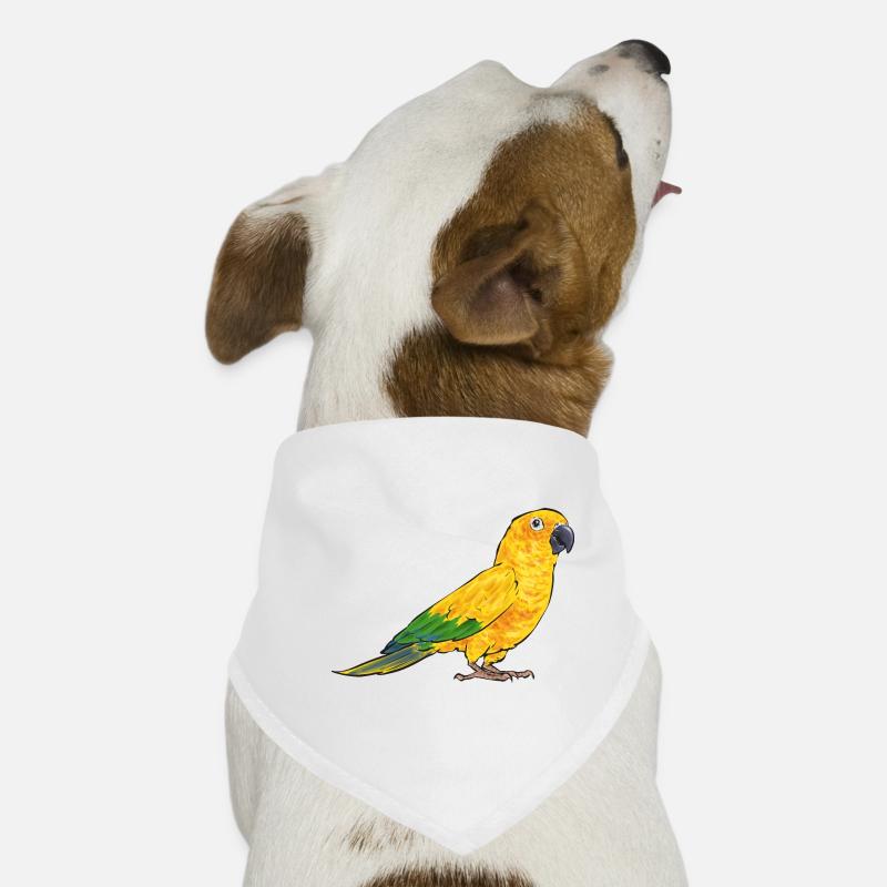 Parakeet, Parrot, Parakeet, Bird Dog Bandana