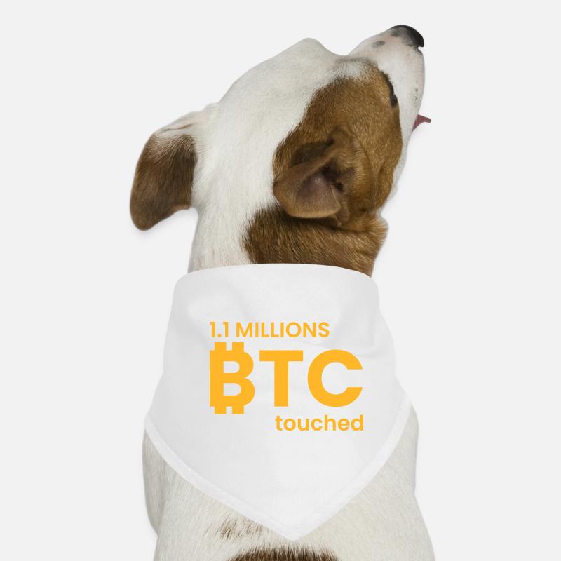1,1 million de BTC non touchés Bandana pour chien